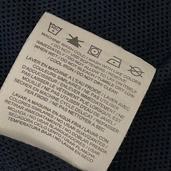 Nike Athletic Dri Fit Jacket 90’s Kids Blue Yellow Polyester Mesh lining size L. - Picture 13 of 15